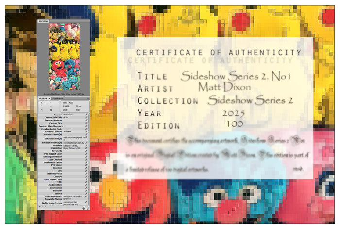 Sideshow Series 2.  No.1 Digital Edition